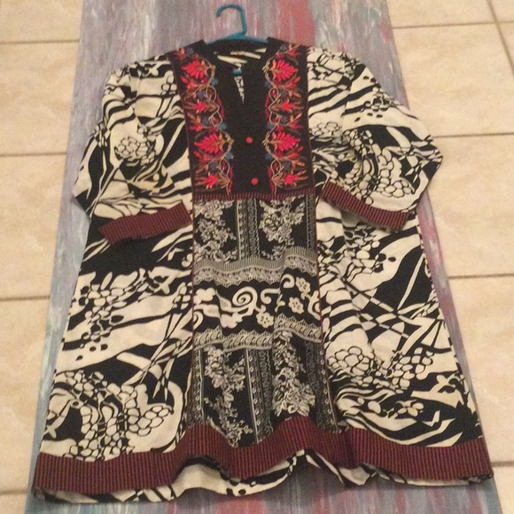 *NWOT* 2 Indian Kurti Kirti Tunics - Picture 4 of 7